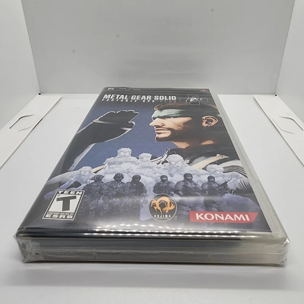Metal Gear Solid: Portable Ops Plus (Sony PSP, 2007) New Sealed
